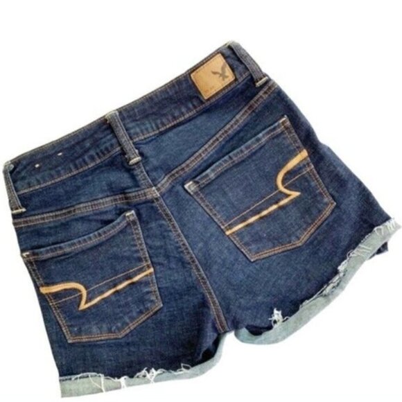 American Eagle Super Stretch Cutoff Shortie 2 - Picture 6 of 7